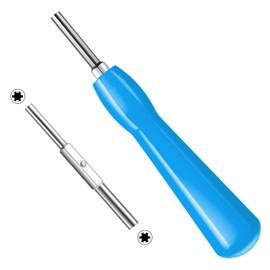 Gamebit Screwdriver 4.5 mm and 3.8 mm, Double-Ended Gamebit Screwdriver Set, Safety Screwdriver for Repair SNES, NES, N64, GameBoy, Magnetic Screwdriver (Blue)