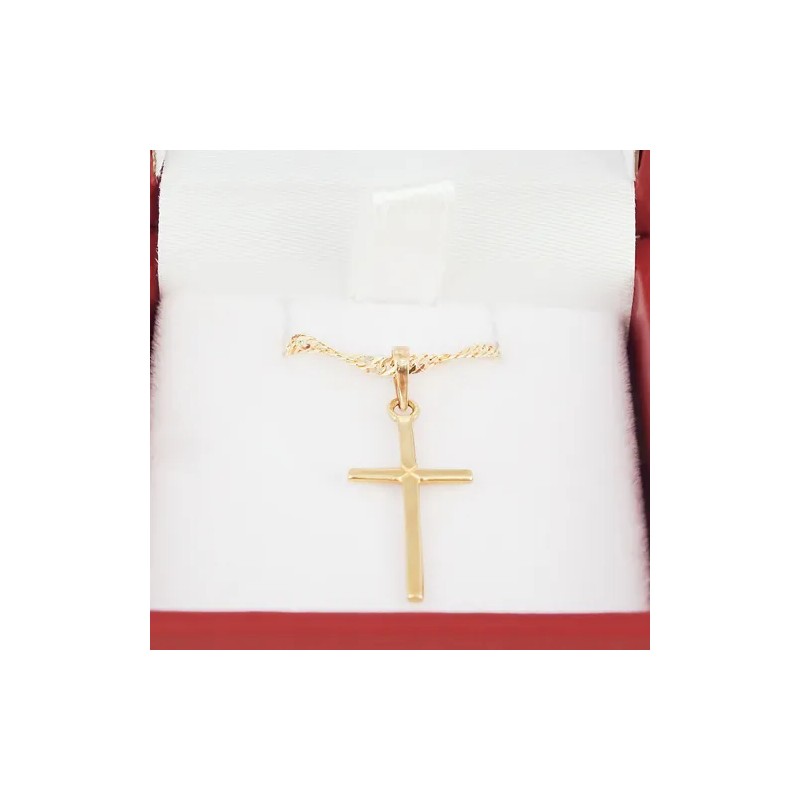 Amor Eterno - Dije Cruz Basic / Oro 10k +