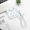 Newseego Clear Case Compatible with AirPods 4th Generation Cute Butterfly