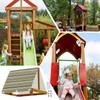 Playset Tarp Replacement,Sturdy Playground Canopy Replacement | Tear-Proof Breathable Lightweight