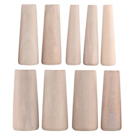 SOULONG 9pcs Marine Safety Plug Boat Emergency Wood Plugs Stops Leaks with 3 Sizes Cork Cones for Boats Yachts Sailing Fishing