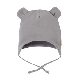 Pinokio Baby Boys' Wrapped Bonnet with Ears Beanie Hat, LE TUGRE GREY
