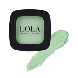 Lola Make Up by Perse Lola Make Up by Perse Cream Concealer Green Corrector Skin Full Coverage Natural Finish Face Corrector for Women, Vegan and Cruelty-Free Makeup Cosmetic Enriched with vitamins A, C, and E, (004)