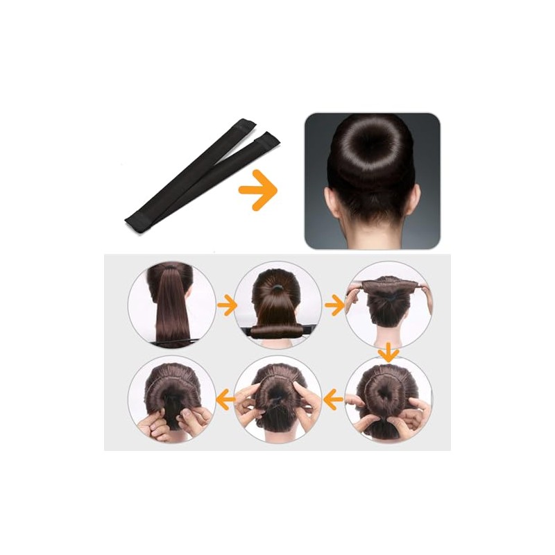 Hair Bun Maker Set de 31 Piezas Set de Accesorios