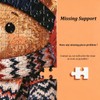 Knitting Bear Family Jigsaw Puzzle for Adults 1000 Pieces Cartoon