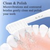 4-Pack Gray Toothbrush Replacement Heads Compatible with Quip Styled Electric