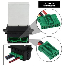 The Lord of the Tools 1 Set Car Heater Fan Resistor Wiring Harness 6441.L2 6441L2 7701048390 Compatible with 107 207 607 C5 C3 C2 Scenic 1/2 Grand Scenic 1 Megane 2 Clio 3