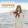 Fur Winter Trapper Hat,Unisex Taslon Faux Fur Aviator Ski Trapper
