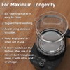ICOOKPOT Hot Tea Maker Glass Electric Kettle with Infuser and