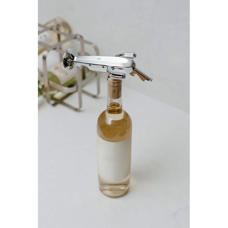 Umbra Spike, 3-in-1 Cactus Bottle Opener, Corkscrew, and Foil Cutter,