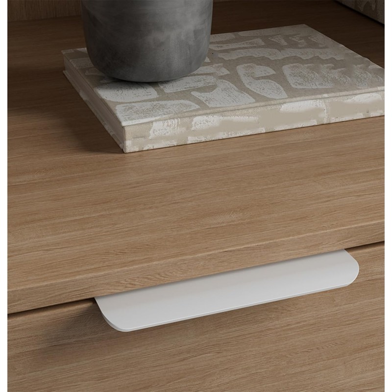 SYZOW 6 Pack White Cabinet Pulls Kitchen Cabinet Hardware Cabinet-