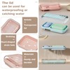 AIDIMMING Large Double Soap Dish, Shampoo and Conditioner Bar Holder