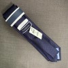 Club Room Men's Classic Neck Tie Navy Blue/Red Grid MSRP