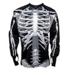 Social Paintball SMPL Unpadded Jersey, Skeleton Bones (3X-Large)