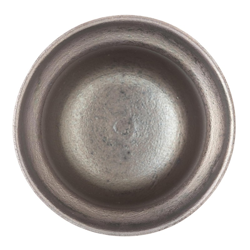 Marui Pottery Shigaraki Ware 3-4055 Hechimon with Lid, Height Approx.