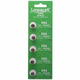 LOOPACELL 20 393 SR754W 1.55 Volt Silver Oxide Cell Watch Batteries