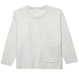 Gerber Baby and Toddler Boys Striped Sweater with Pocket, Oatmeal Heather, 2T