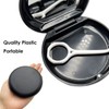 Orthodontic Retainer Case with 2 Pieces Aligner Removal Tool (Black