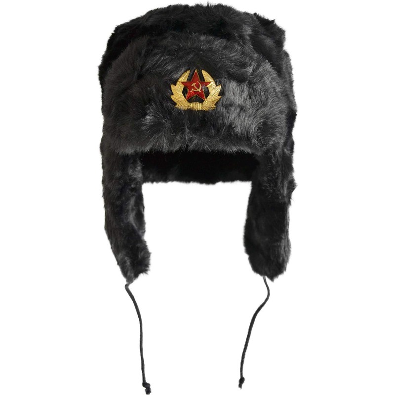 normani Russian Fur Hat Ushanka Fur Hat Army USSR Russia