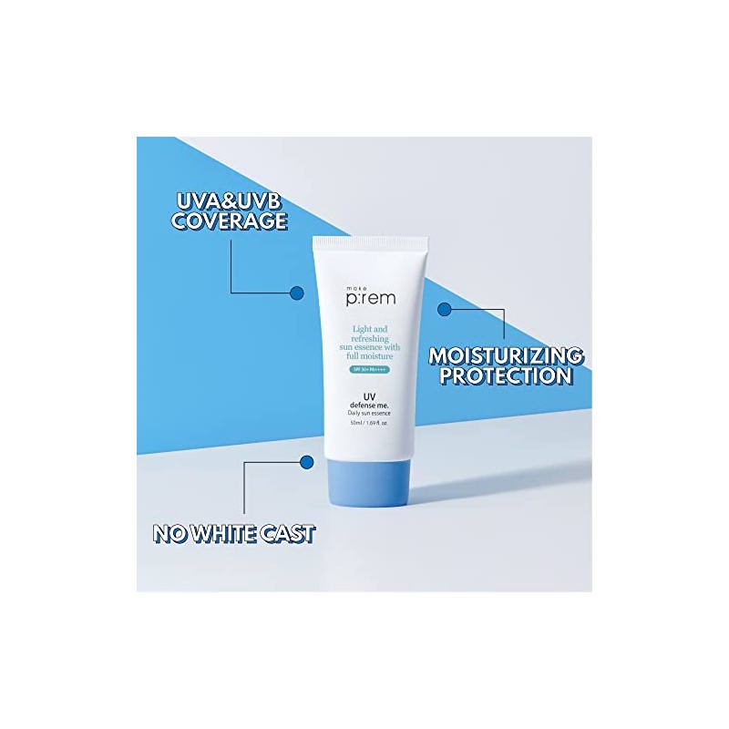MAKEPREM UV Defense Me Blue Ray Sun Gel 75ml 2.53