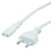 VALUE Power Cable Euro Flat Plug to C7 2 Pin