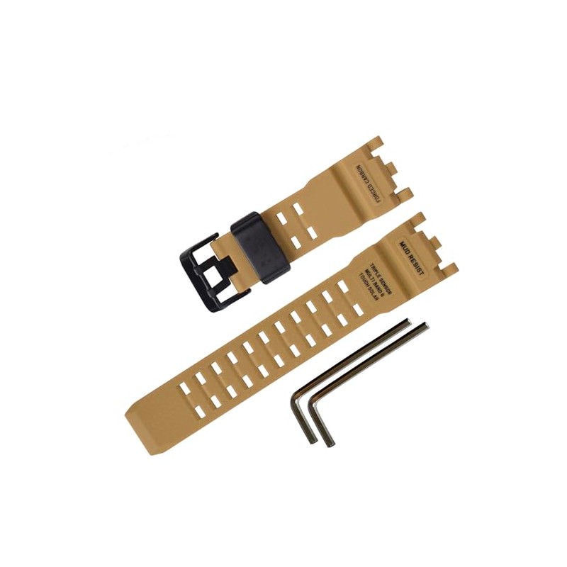 Waterproof Rubber Watch Strap for Casio for G-shock GWG-2000 Mudmaster,Wirstband