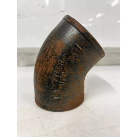 AB&i Tyler AB&I 45° Cast Iron 4" No Hub Fitting Trade Size (14" Circumference) 0610