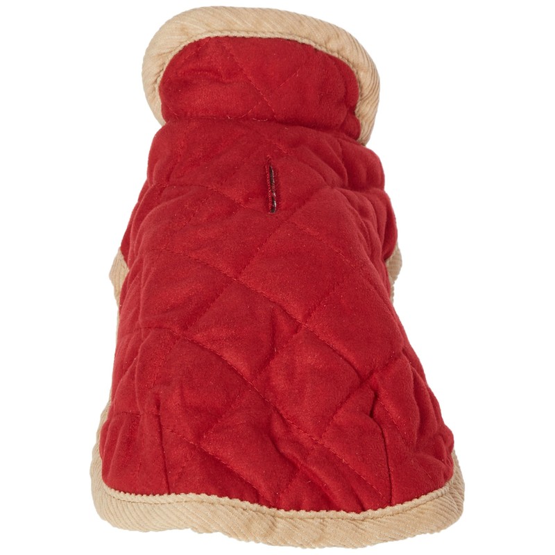 Dog Gone Smart Bed DGSWSBQ0806 Nanosuede Belly Quilted Dog Jacket,