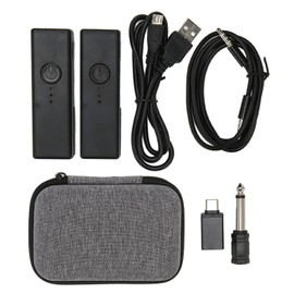 Wireless Lavalier Microphone 2.4G Noise Reduction Lapel Recording Mic Wireless Clip On Microphone for Livestreaming