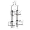 Zenna Home Hanging Shower Caddy for Handheld Shower Heads, Over