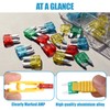 Wuyaoyao 120PCS Mini Car Fuse Kit, Mini Size Car Fuses