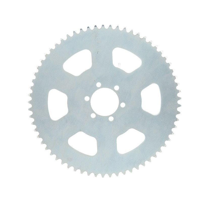 65 Tooth Chain Sprocket Carbon Steel 6 Holes 37mm Bore