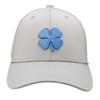 Black Clover Premium Flex Cap, 136 - (Silver/Blue), S/M