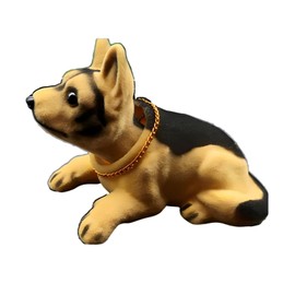 Hoshisea Cuddly Toy Dog, Dog Plush Toy, Bobble Head Figure Car, Wobble Dog Car Interior Decoration, for Home, Car Decoration, Office Decoration