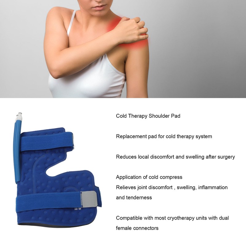 Cold Therapy Shoulder Pad Relieves Discomfort Universal Shoulder Pad for