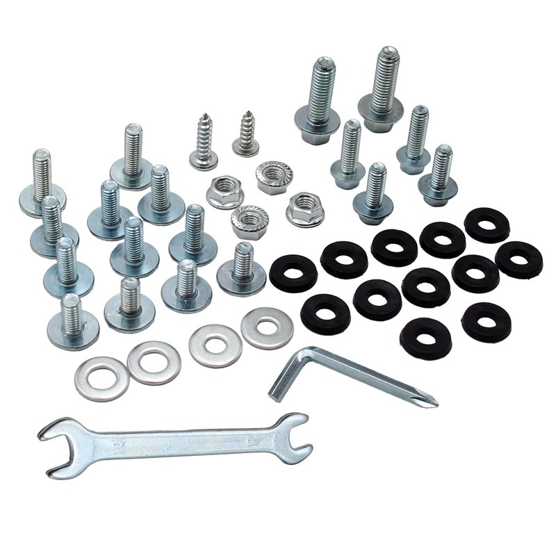 CRF70 XR70 Dirt Bike Complete Plastics Fairing Mounting Hardware Bolts
