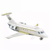General Jim's Toys White Business Airplane Two Vehicle Building Blocks