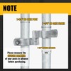 VIVIDA 1-5/8" Chain Link Gate Hinge Kit, Include Female &