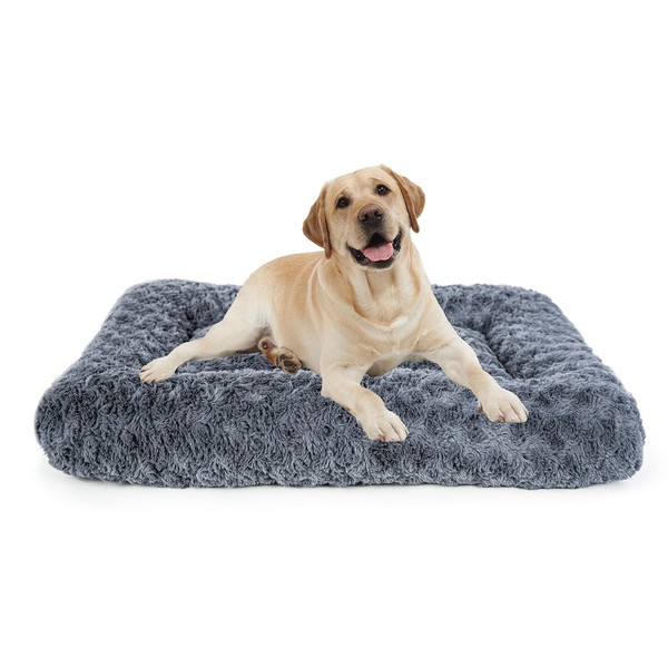 Dog Beds Crate Pad for Medium, Large Dogs, Deluxe Rose