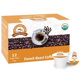 Alex's Low Acid Organic Coffee K-Cups (12 Servings) - French Roast