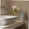 Gatuida Stainless Steel Wall Mounted Manual Soap Dispenser Durable Bathroom