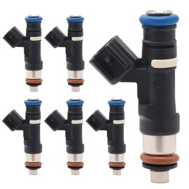 Yeedaky 6pcs Fuel Injectors Fit for Saturn Outlook 3.6L 2007-2008 for Vue 3.6L 2008-2010 Fit for GMC Acadia 3.6L 2007-2008 Fit for Buick Enclave 3.6L 2008 0280158154 832-11221 FJ980