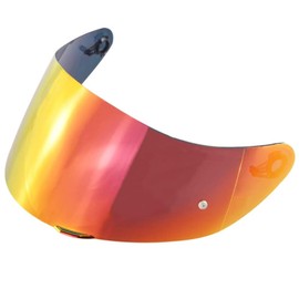 Motorcycle Helmet Visor Shield for AGV K1 K1S K3SV K5 K5S Sunscreen Capacetes Lens Cascos Accessories (Revo Deep Red)