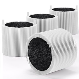 Leemone 4 Pack FMINI Filter Replacement Compatible with Blueair Blue Pure Mini Max Air Purifiers