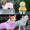 Fnaobai Pet Bathrobe for Dog Cat Absorbently Quick Drying Coat