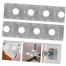 CORHAD 8pcs Door Hinge Repair Plates Kit Mending Plates for Cabinet Door Frame Restoration Easy Installation for Furniture Repair