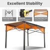 Large 46.4" Camping Table for 2-6 People - 220lbs Capacity