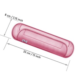 ZINZ Universal Shoulder Pad with Ultra Thick Pad for Bag Luggage Bag Crossbody Plus Long Non-Slip Breathable Pink