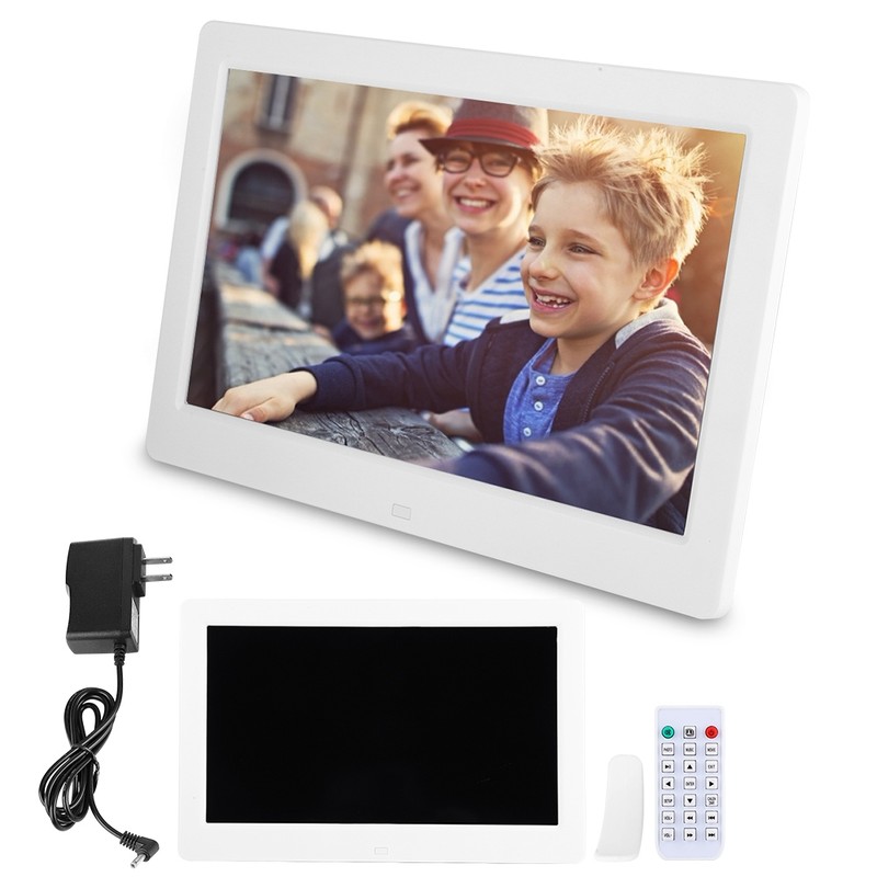 10.1Inch 1024*600 Digital Photo Picture Frame Alarm Clock Player Album