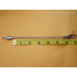 HOME MADE 6 CRAPPIE UMBRELLA/BASS RIG, ALABAMA TESTED/3 ARMS .039X4",5",6" UNPAINTED 2ea.